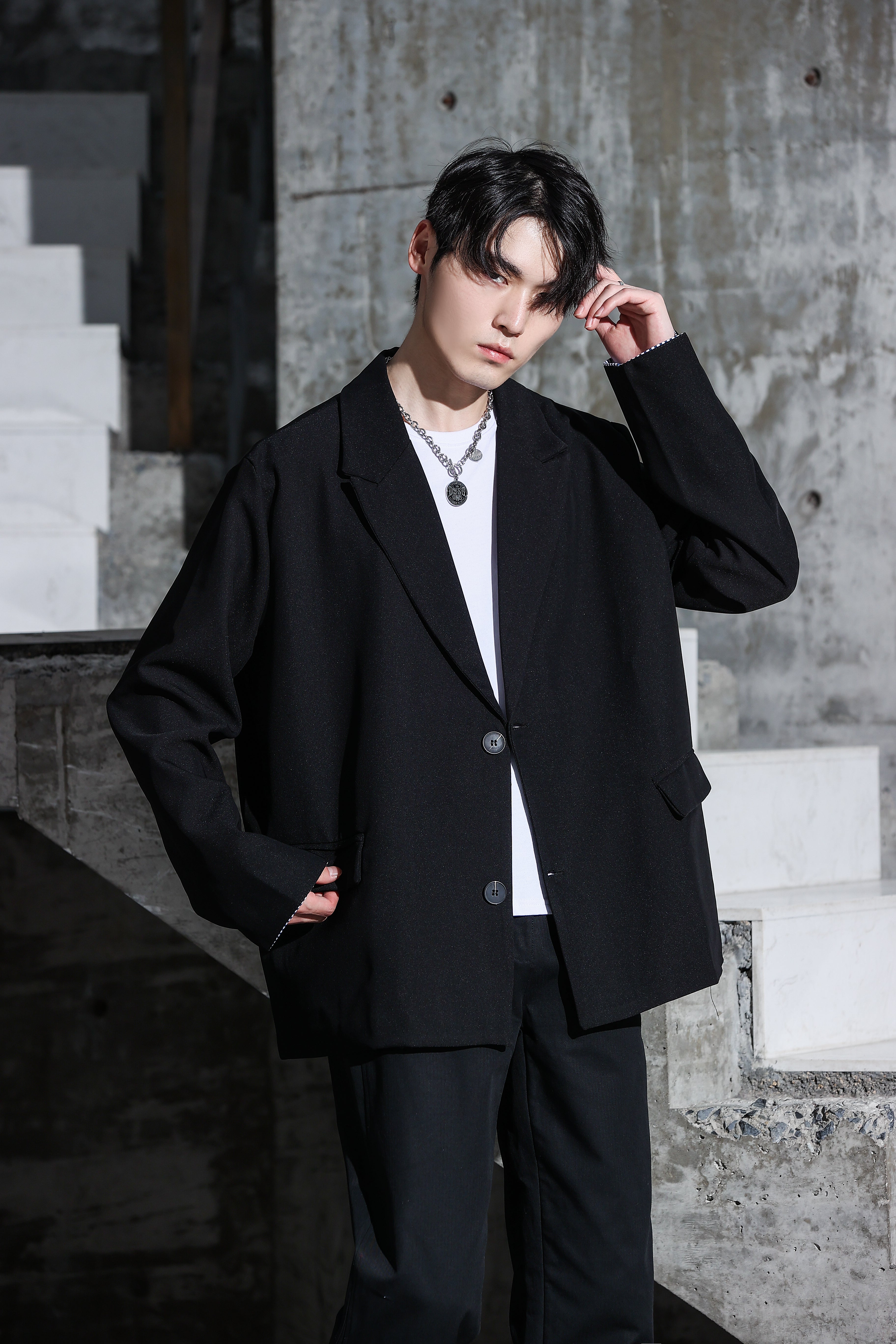 Oversized Suit Jacket II - nightcity clothing