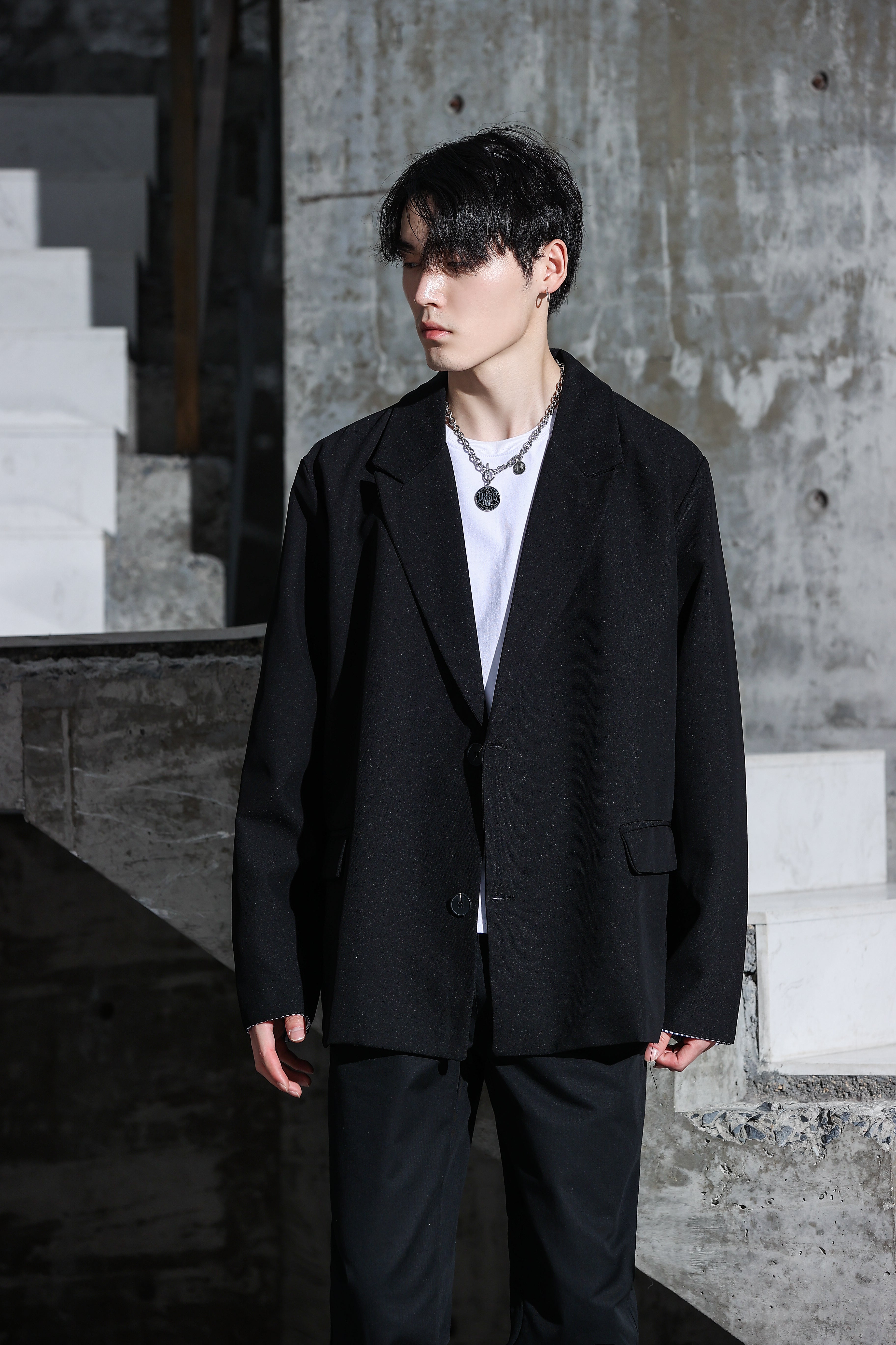 Oversized Suit Jacket II - nightcity clothing