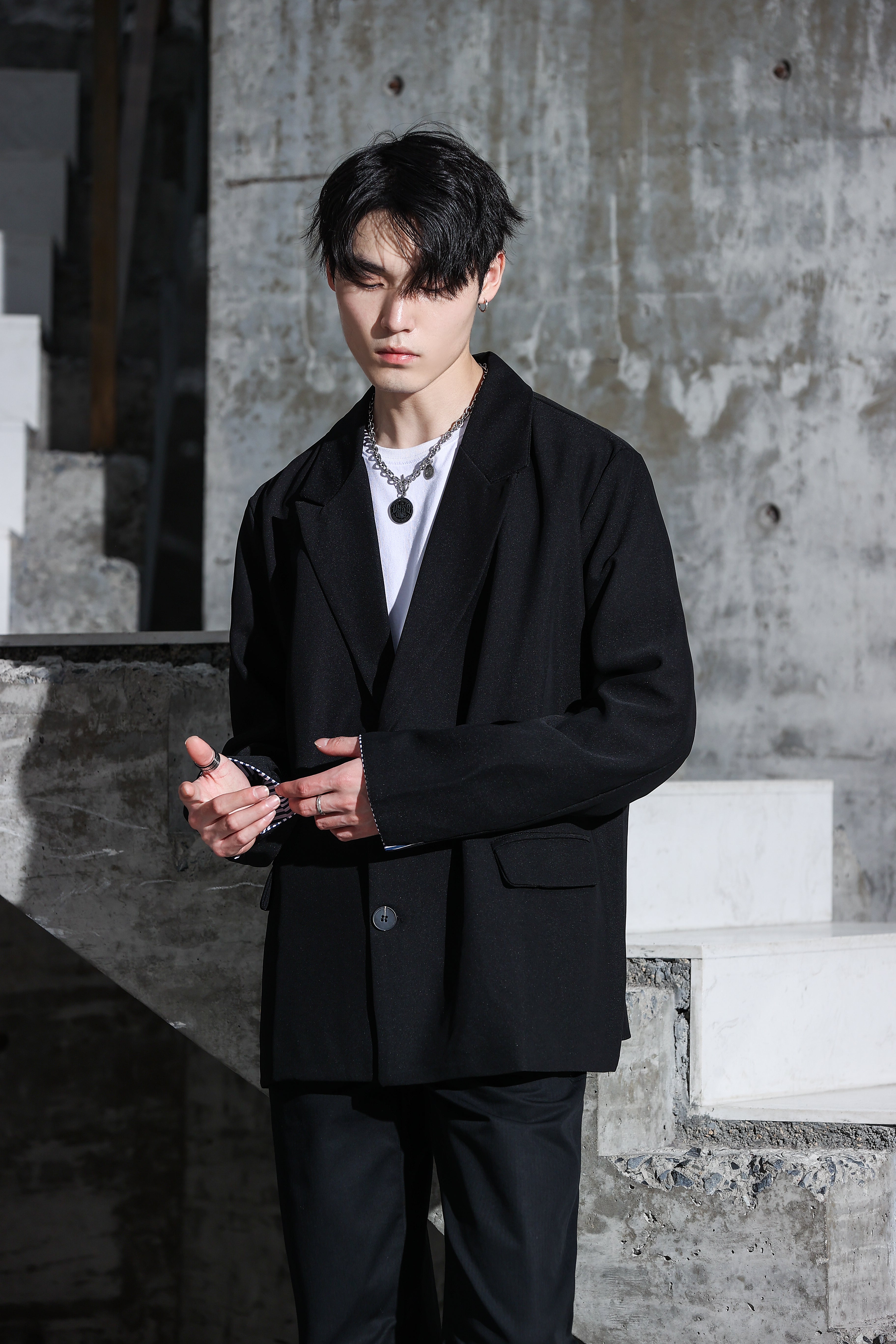 Oversized Suit Jacket II - nightcity clothing