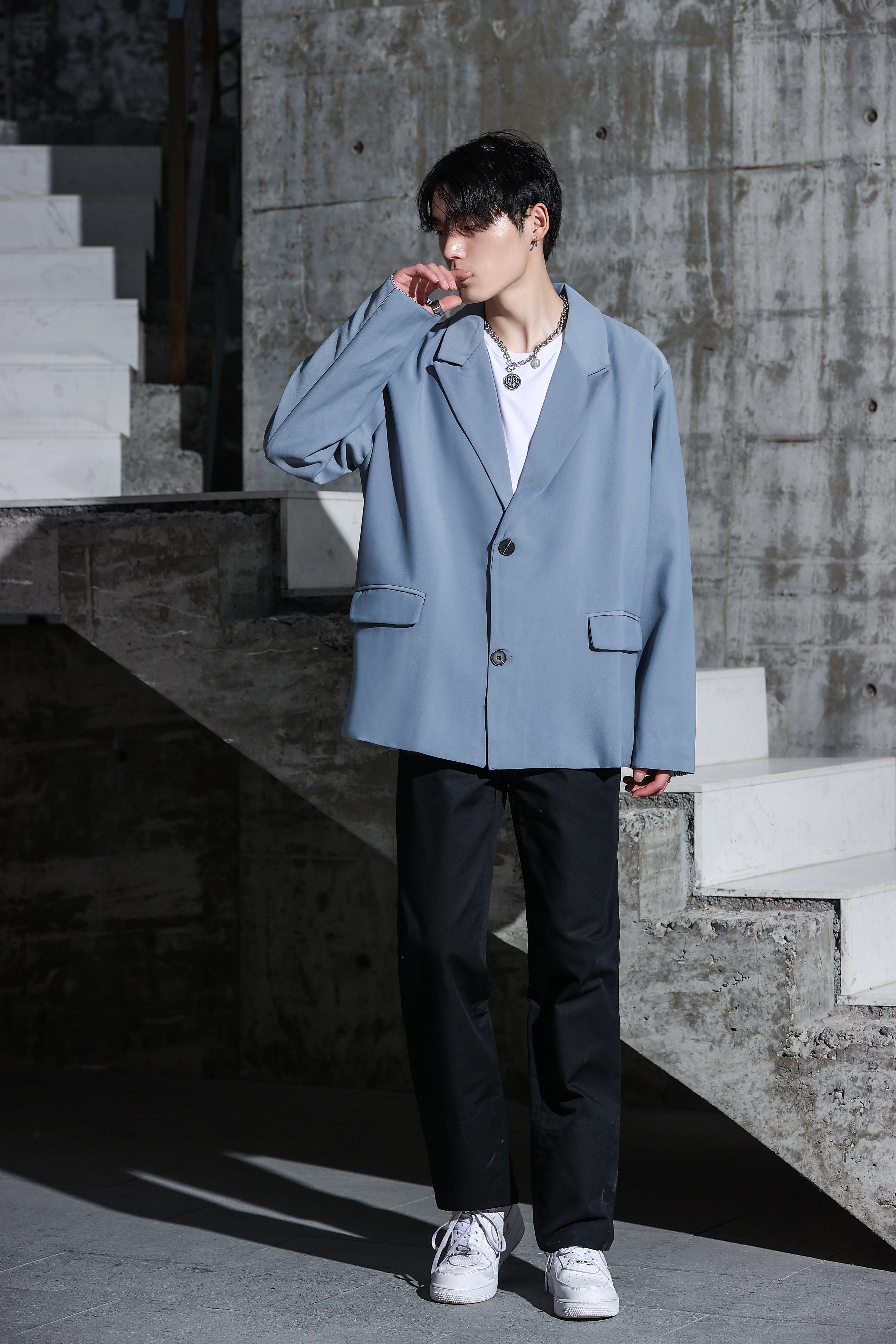 Oversized Suit Jacket II - nightcity clothing