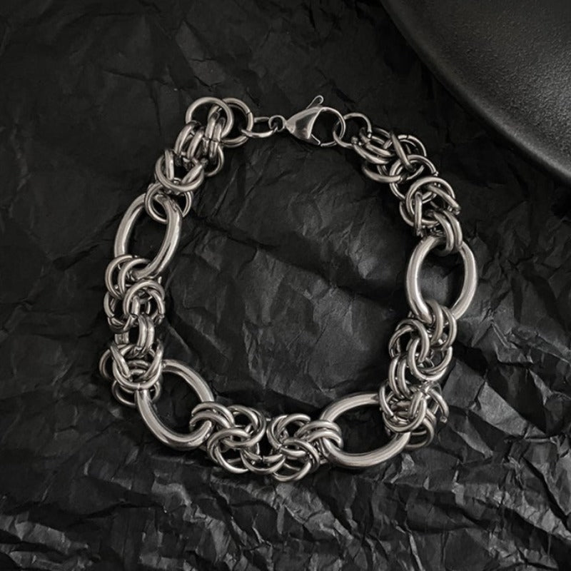 Knot Chain Link Bracelet - nightcity clothing