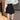 Tweed Asymmetric Hem Button Mini Skirt - nightcity clothing