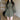 Balloon Sleeve Ribbon-Belted Shirt-Dress - nightcity clothing