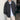 Mock Two-Piece High Neck Zip and Button Jacket - nightcity clothing