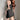 Sleeveless Mock Two-Piece Cutout Outline Dress with Buckle Belt - nightcity clothing