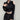 Cold Shoulder Button Up Cropped Top - nightcity clothing