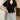 Slim Double Zip Crop Polo Top - nightcity clothing