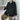 Oversized Flap Pocket Pinstripe Shirt with Straps - nightcity clothing