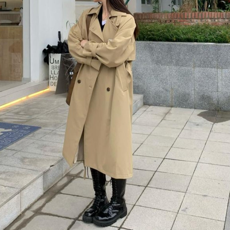 Long Lightweight Trench Coat - nightcity clothing