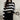 Cropped Striped Knit Sweater - nightcity clothing