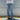 Slim Tapered Distressed Hem Jeans with Asymmetric Side Pocket - nightcity clothing