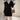 Ruched V-Neck Long Sleeve Wrap Dress - nightcity clothing