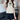 Slim Ribbed Drawstring Collar Top - nightcity clothing