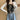 Mock Two-Piece Ruched Tie-Dye Long Sleeve Top - nightcity clothing
