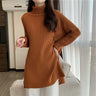 Slim Turtleneck Ribbed Sweater - nightcity clothing