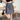 Faded Side-Stripe Denim Mini Skirt - nightcity clothing