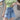 Distressed Hem Button Denim Skort - nightcity clothing