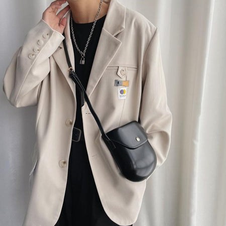 Rounded Mini Crossbody Bag - nightcity clothing