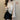 Asymmetric Crochet Long Sleeve Top - nightcity clothing