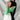 Asymmetric Neon Color-Block Patchwork Crop Top - nightcity clothing