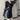 Cropped Rounded Blazer with Elbow Cut-Outs and Faux Leather Sling Dress Two-PIece Set - nightcity clothing