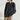 Asymmetric Mock-Layered Long Sleeve Knit Sweater - nightcity clothing