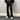 Slim Jeans with Diagonal Button Slit - nightcity clothing