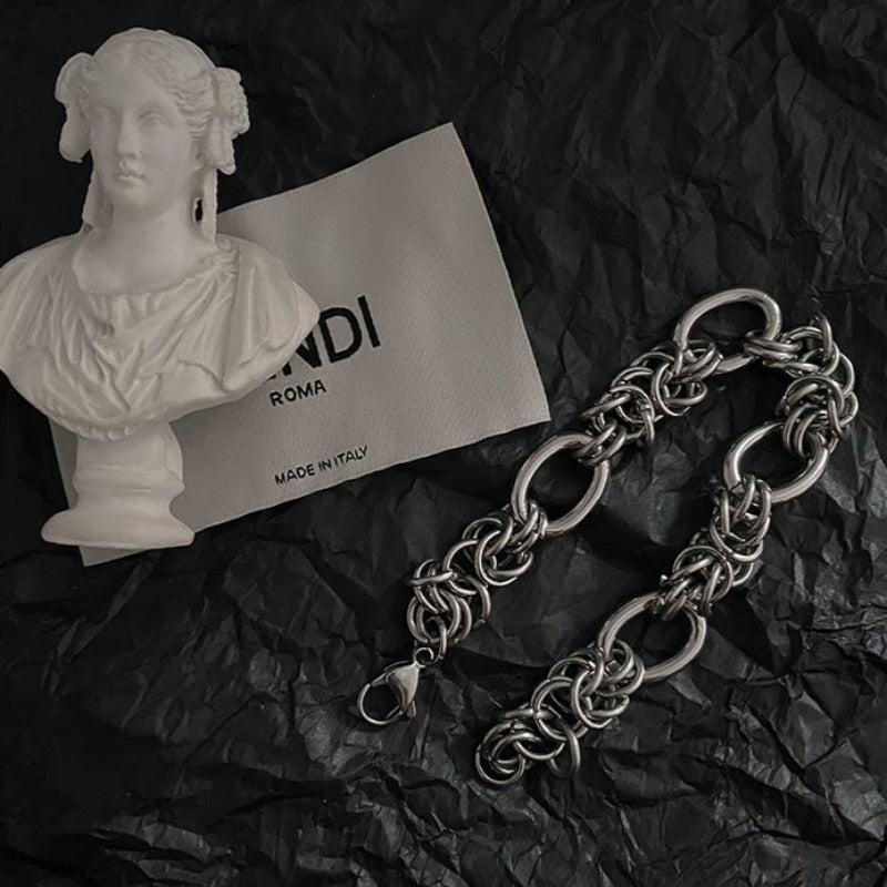 Knot Chain Link Bracelet - nightcity clothing