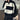 Stripe High Neck Oversized Knit Pullover