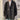 Mock Layered Pin Stripe Block Suit Jacket - nightcity clothing