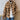 Oversized Plaid Double Flap Pocket Coat - nightcity clothing