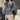 Boxy Hollow-Out Blazer with Strapless Dress Two-Piece Set - nightcity clothing