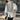 Oversized Mock Two-Piece Stripe Long Sleeve Top - nightcity clothing