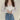Ruched Crochet Long Sleeve Crop Top - nightcity clothing