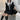 Mini Puff-Sleeve Dress with Peter Pan and Bow Tie Collar - nightcity clothing
