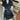 Cropped Short Sleeve Blazer and Asymmetric Skirt with Belt Strap Two Piece Set - nightcity clothing