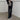 Asymmetric Cut-Out Shrug and Checkerboard Cami Two-Piece Set - nightcity clothing