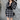 Plaid Knit Cropped Long Sleeve Top and Mini Skirt Two-Piece Set - nightcity clothing