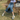 Midi Denim Skirt with Front Slit II - nightcity clothing