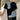 Tweed Patchwork with Snap Pocket Short Sleeve Shirt - nightcity clothing