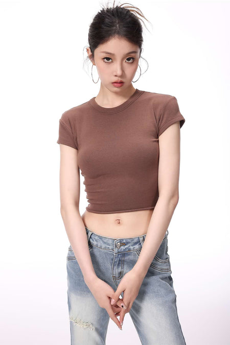 Skinny Cropped Baby Tee
