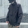 Slim Pocket Pouch Hoodie Windbreaker Jacket - nightcity clothing