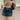 Belted Classic Denim Micro-Mini Skirt - nightcity clothing