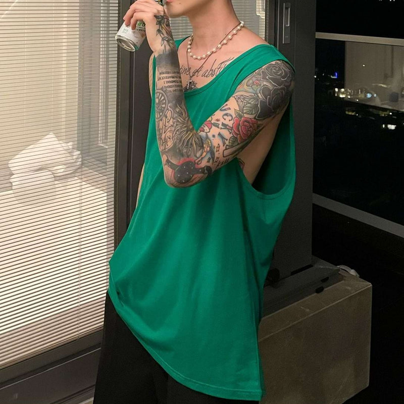 Wide Cut Tank Top