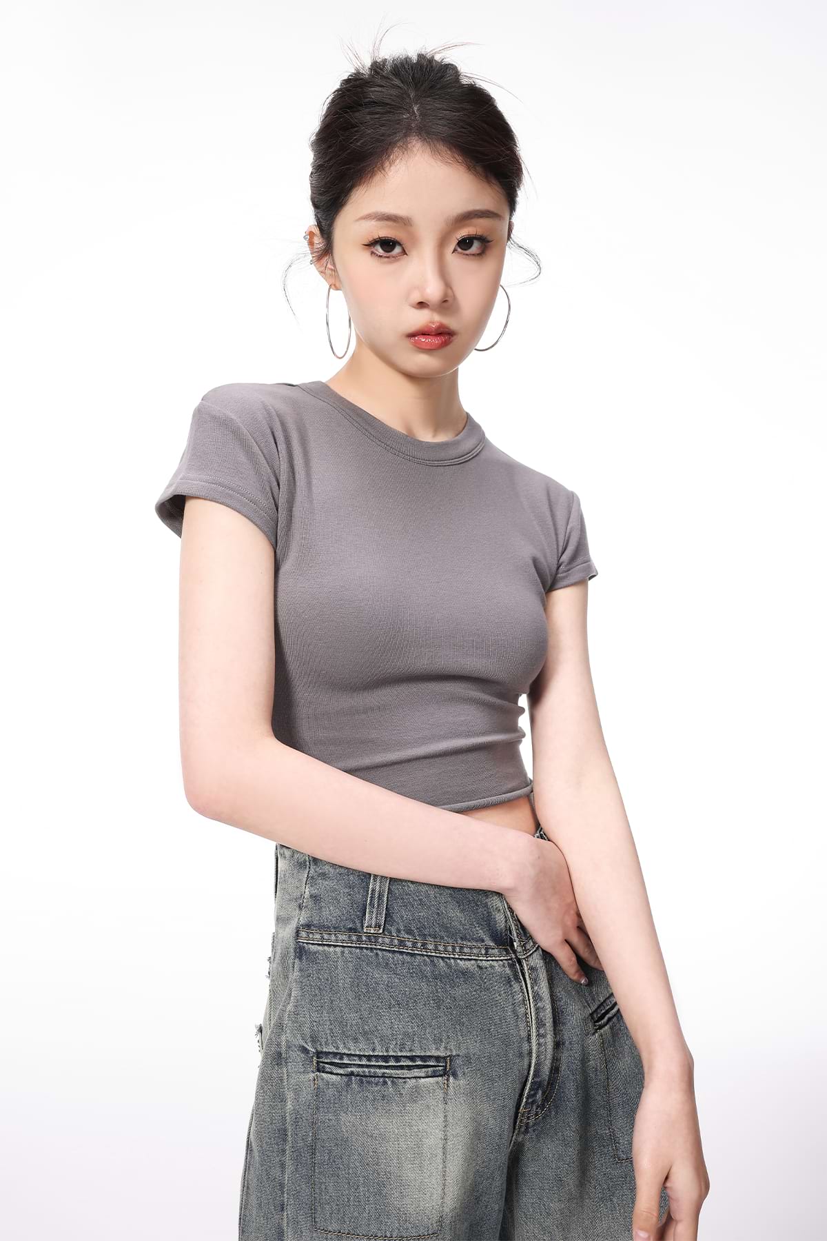 Skinny Cropped Baby Tee