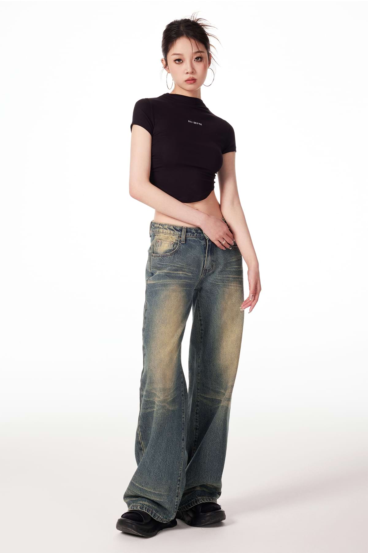 Sandblast Straight Fit Jeans – nightcity clothing