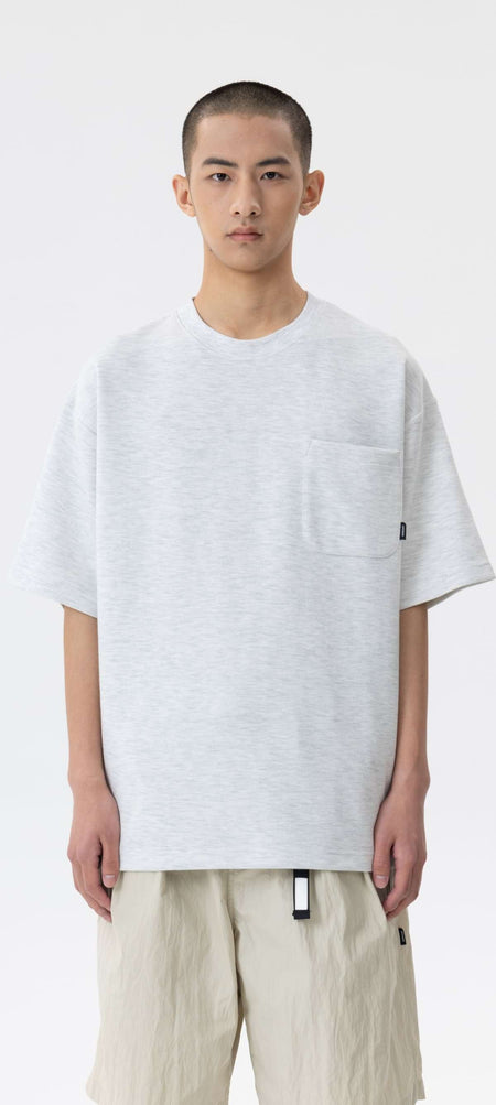 Drop Shoulder T-Shirt with Pocket