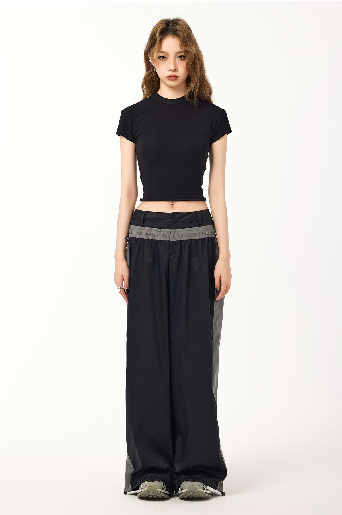 Side Stripe Parachute Pants