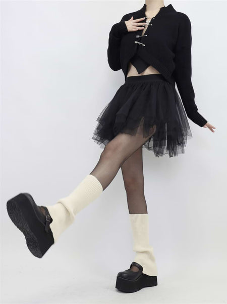 Ribbed Leg Warmers