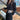 Boxy Cropped Blazer and Color Block Pants Two-Piece Set - nightcity clothing